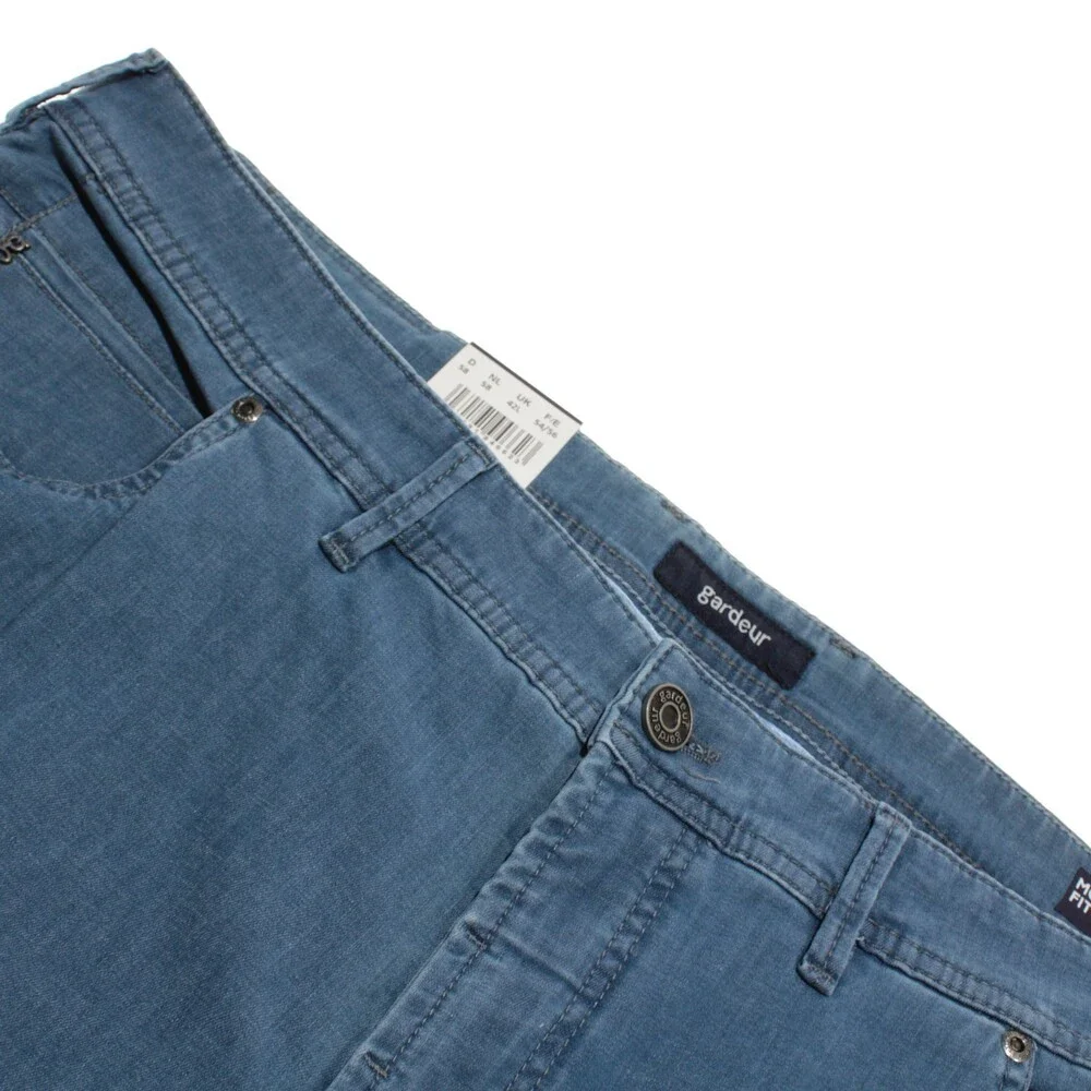 Gardeur NWT Denim Jeans Size 42 US Modern Fit Bradley in Blue Cotton Blend